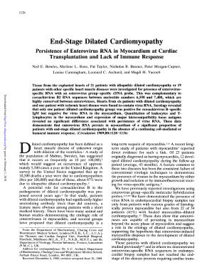 Fillable Online End-Stage Dilated Cardiomyopathy Fax Email Print ...