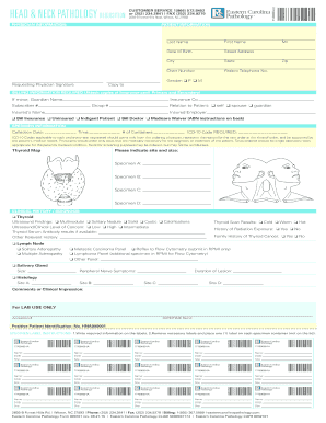 Head &amp; Neck Pathology - Eastern Carolina Pathology