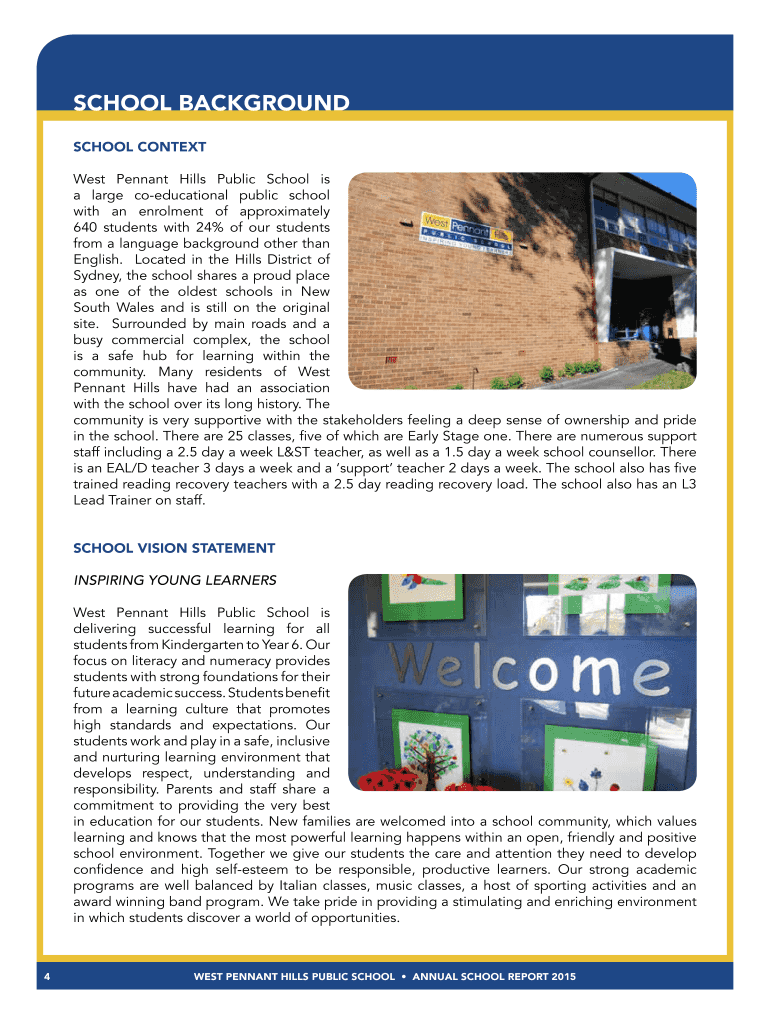 Fillable Online westpenhilp schools nsw edu West Pennant Hills Public