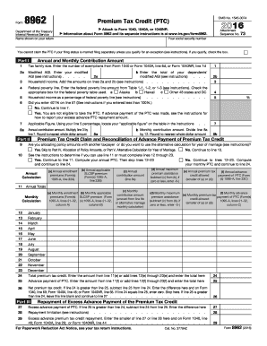 2020 Form 8962 Instructions - Fill Online, Printable, Fillable 