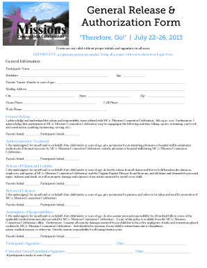 Request For And Authorization To Veterans Affairs