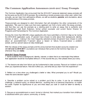 Common application essay word limit