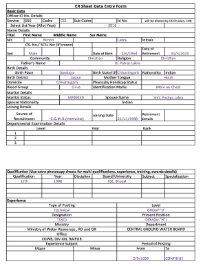 Form preview
