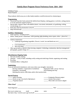 Form preview