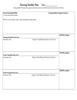 Fillable Online Housing Stability Plan WordPress com Fax Email Print Fillable Online Housing Stability Plan WordPress com Fax Email Print