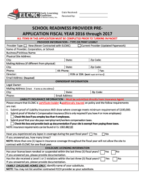 Please complete the packet entirely and double check the information