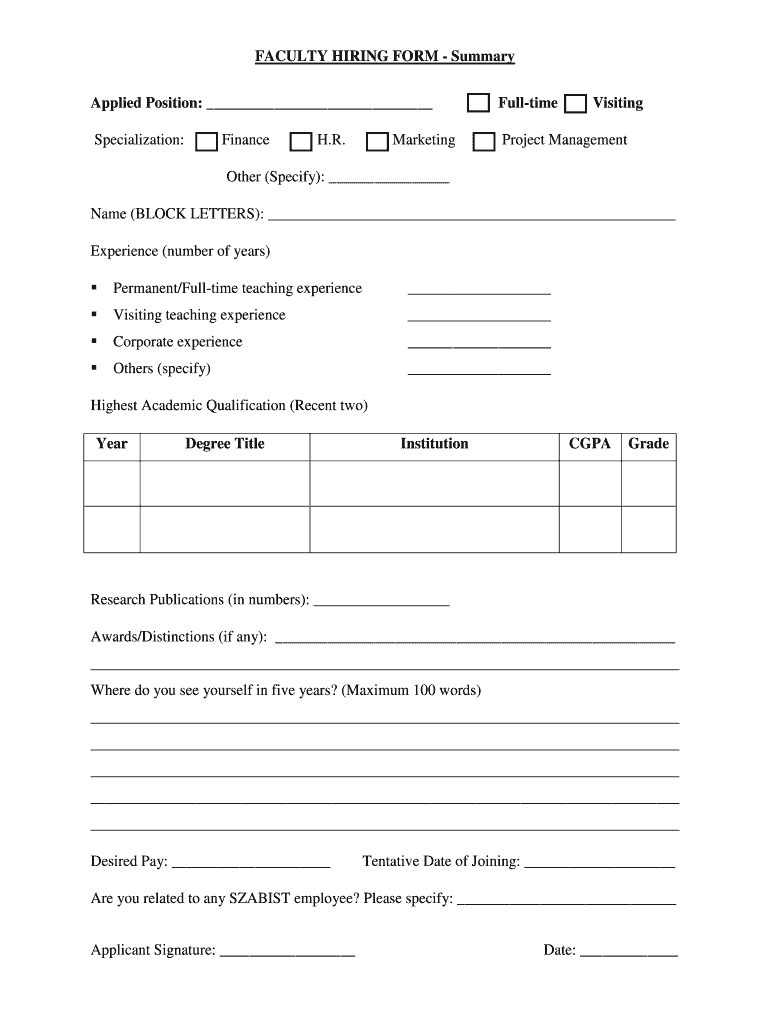 Form preview