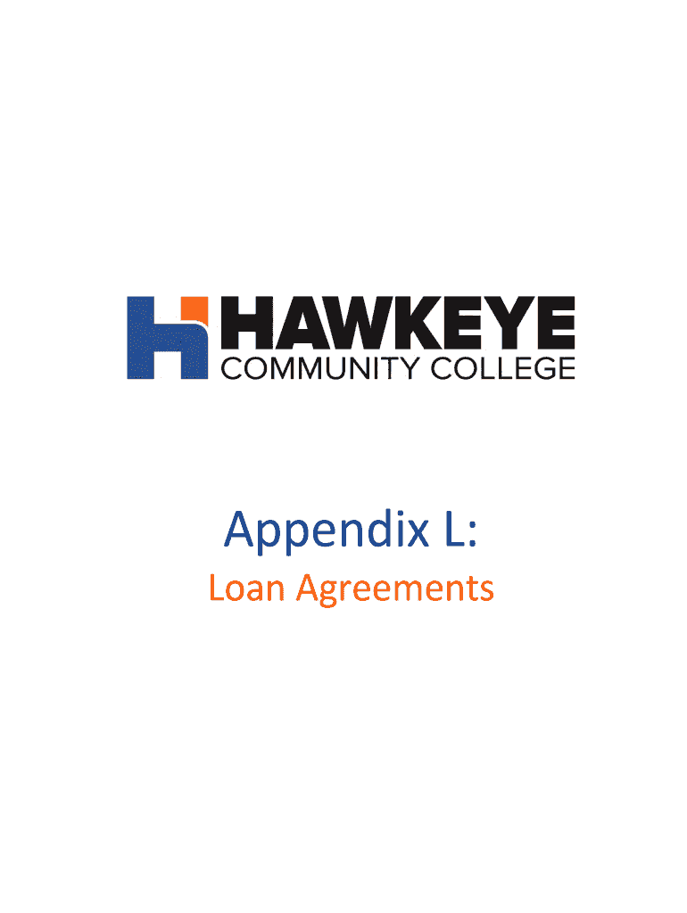Fillable Online m hawkeyecollege Appendix L Hawkeye Community College