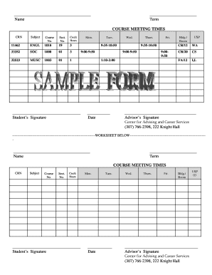 Form preview