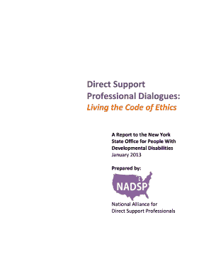 Fillable Online opwdd ny Professional Dialogues: Fax Email Print ...