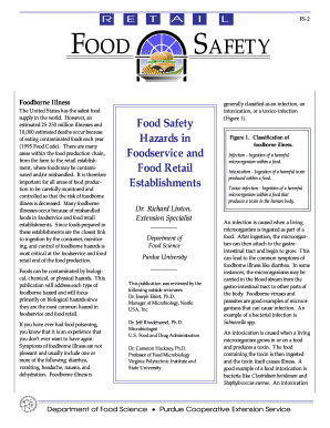 Fillable Online Foods can be contaminated by biologi Fax Email Print ...