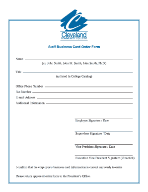 BC Order Form Staff.indd
