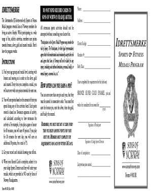 Idrettsmerke Brochure 04