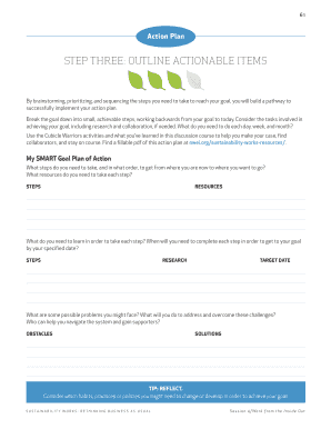 Hawaii packing list pdf - STEP THREE: OUTLINE ACTIONABLE ITEMS