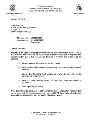 Editable sample complaint letter for poor housekeeping ...