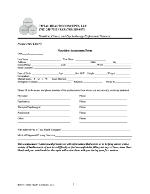 TOTAL HEALTH CONCEPTS, LLC - totalhealthconcepts