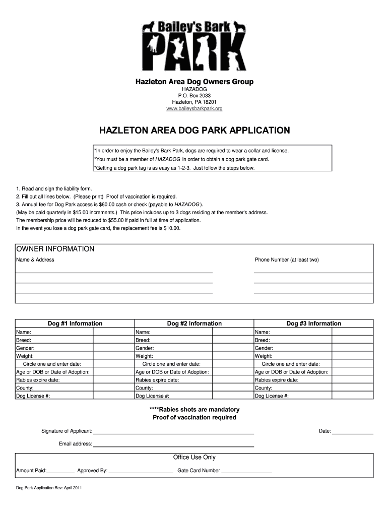 bailey lake dog park Preview on Page 1