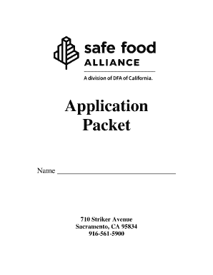 D F A of California - safefoodalliance.com