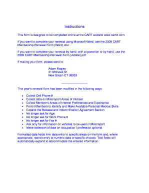 Form preview