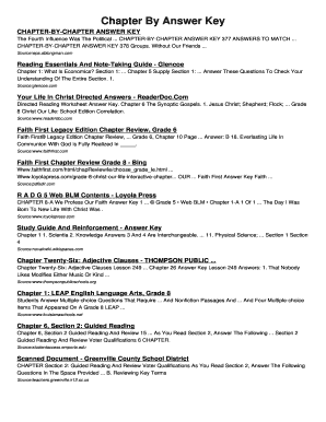 Chapter By Answer Key. Chapter By Answer Key - infote myavlib