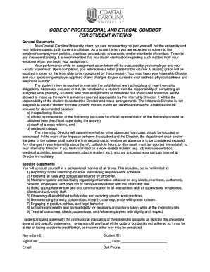 CODE OF PROFESSIONAL AND ETHICAL CONDUCT