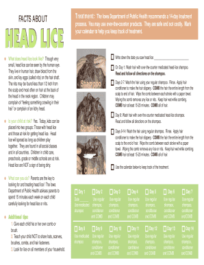 Fillable Online davenportdiocese What does head lice look like ...