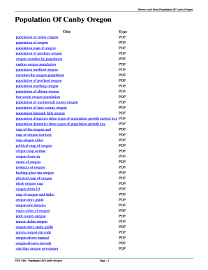 Population Of Canby Oregon. population of canby oregon