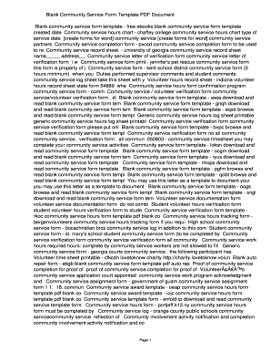 Community service timesheet template - Blank Community Service Form Template PDF 08f03d53b434eec2d2f83d6e9a146a77. Blank Community Service Form Template