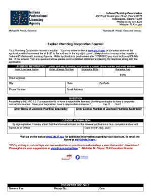 Indiana Plumbing Commission