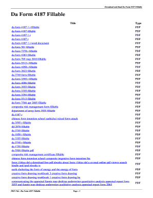 da form 4137 instructions edit online fill out download da form 4283