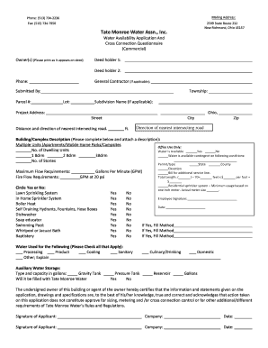 Tate Monroe Water Assn., Inc.