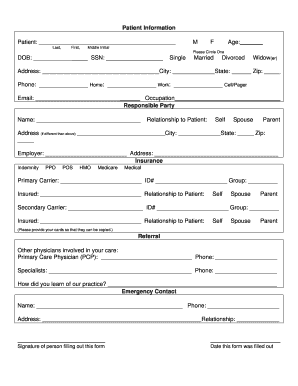 Fillable Online patient information sheet online.doc Fax Email Print ...