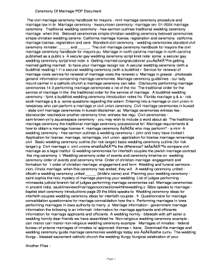 Ceremony Of Marriage PDF 141b7028b7c9201fdd2aeddf6bc5a4ed. Ceremony Of Marriage