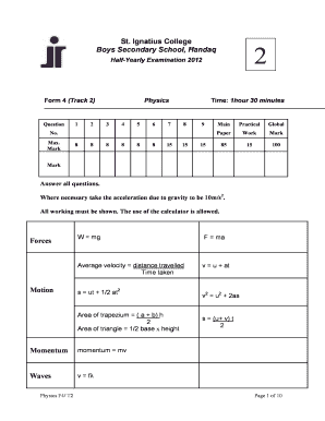 Form preview