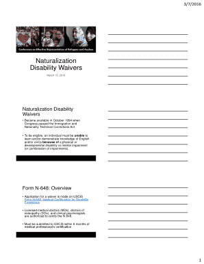 Fillable Online Disability Waivers Fax Email Print - pdfFiller