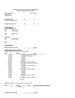 FY 2013-14 Bank Account and Transparency Accountability Report - cg sc