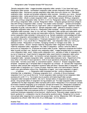 Resignation Letter Template Sample PDF 3b87053990495a904930890c9f54c916. Resignation Letter Template Sample - vsefg