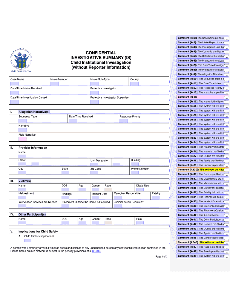 Fillable Online centerforchildwelfare Child Protective Service Report