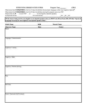 Form preview