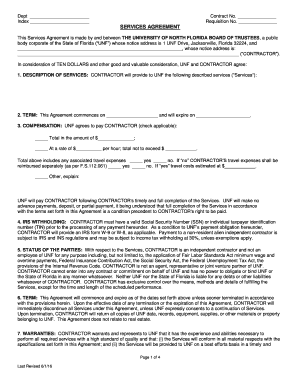 letter to discontinue services