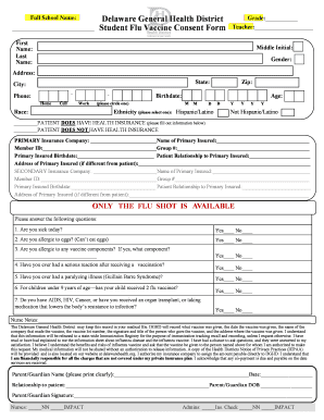 Hippa release form - Grade: Full School Name: Delaware General Health District ...