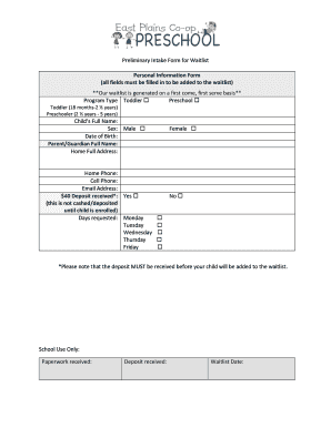 Form preview