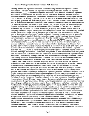 Income And Expense Worksheet Template PDF 17fa8b0cfdd131fffaff5462a499b262. Income And Expense Worksheet Template