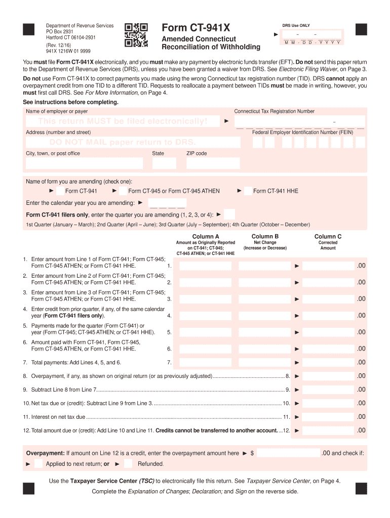 connecticut amended Preview on Page 1