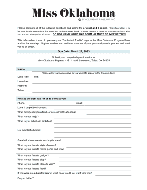 Form preview
