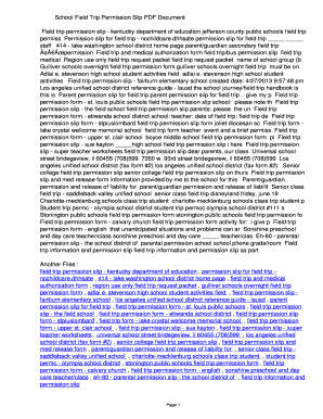 Field trip permission slip - School Field Trip Permission Slip PDF f29aa0deaa64b48449a6429dc9f1d6dc. School Field Trip Permission Slip - ckio