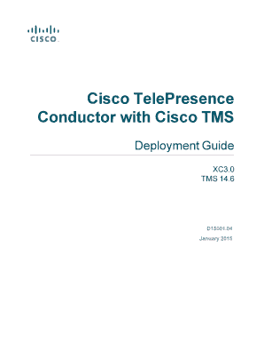 Conductor with Cisco TMS