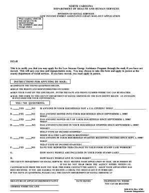 Fillable Online DSS-8116. LIEAP Mail-Out Application Fax Email Print ...