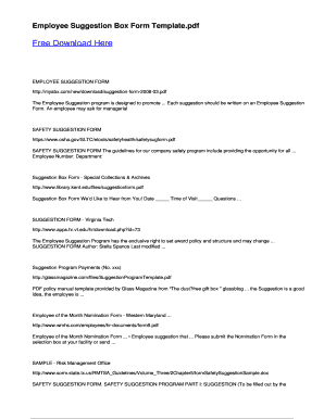 employee complaint form