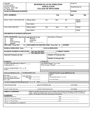 SITE ADDRESS: City State Zip - cityofpewaukee
